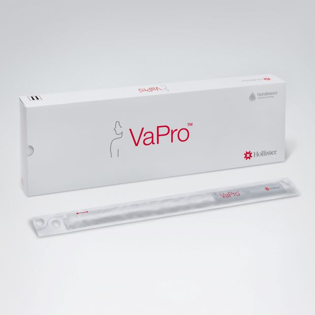 Vapro Hydrophilic Intermittent Catheters 16" Coud - Box Of 30