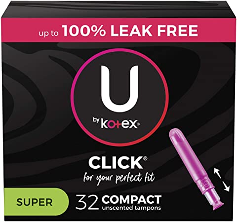 U by KOTEX® Click® Tampons Super - Home Health Store Inc