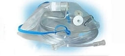 Non-rebreathing mask with 2 side valves and 7ft (2.1m) SureFlow™ tubing.
