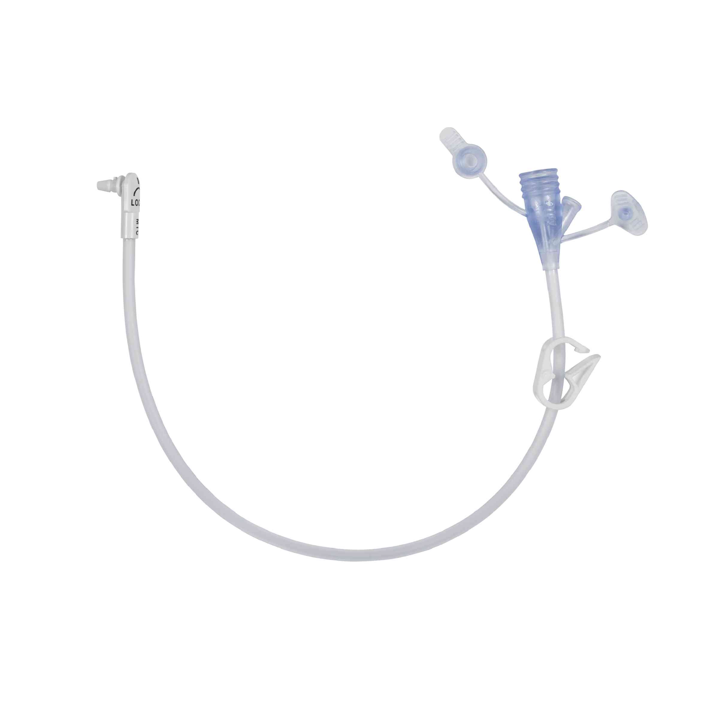 Cs/5 Mic-Key Extension Set, Secur-Lok Right Angle Connector And Clamp, 60cm - Home Health Store Inc
