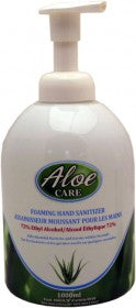 Aloe Care Foaming Alcohol Hand Sanitizer 1L - Home Health Store Inc