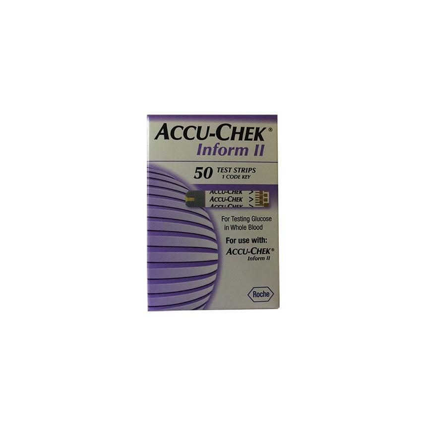 BMC 05942861164 BX/50 ACCU CHEK INFORM II GLUCOSE TEST STRIP