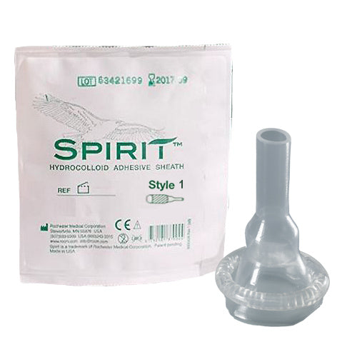 Bard Spirit External Male Catheter Style 1 - Box of 30
