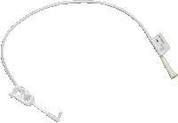 BRD 000256 (CS12) EA/1 BARD BUTTON CONTINUOUS FEEDING TUBE W/ 90 DEG ADAPTER 18FR 24IN