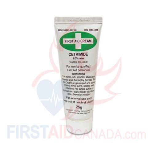 CCP FAC025 CS/120  CETRIMIDE FIRST AID CREAM, 25G