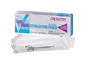 CROS SCMADC BX/200 QUALA SELF SEALING STERILIZATION POUCH, 5.25IN X 10IN.