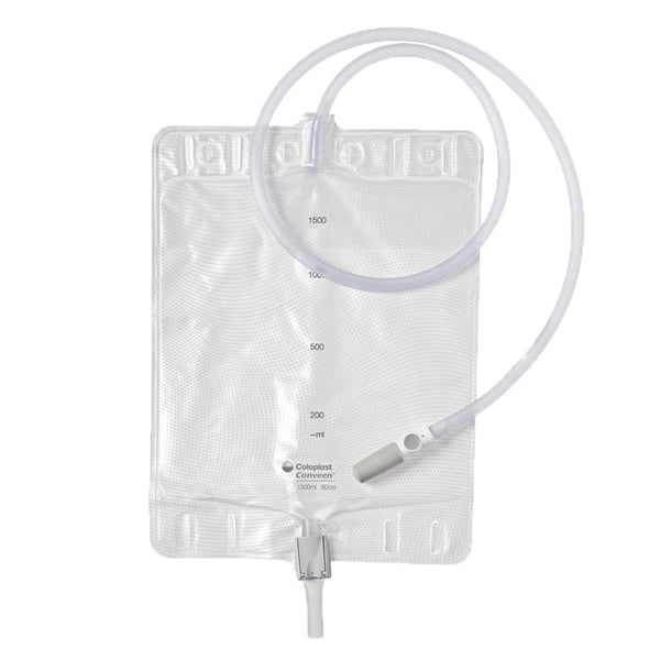 Conveen® Standard Day/Night Urine Bag, Clamp outlet, sterile