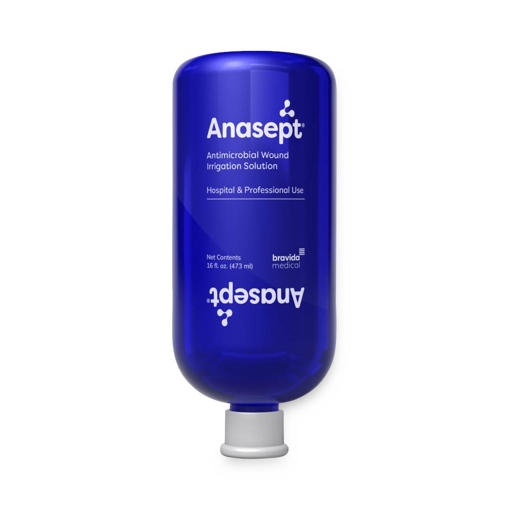 Anasept Cleanser Antimicrob, Peau et plaie, 8OZ, Spray à gâchette, 1EA