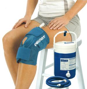 DJO 11C EA/1 KNEE CRYO/CUFF W/COOLER, SMALL(10"-19")