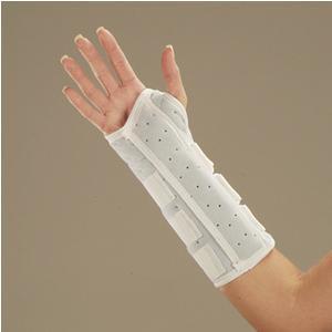 DR 506680 EA/1 DEROYAL WRIST AND FOREARM SPLINT W/ BINDING, RIGHT, UNIVERSAL.