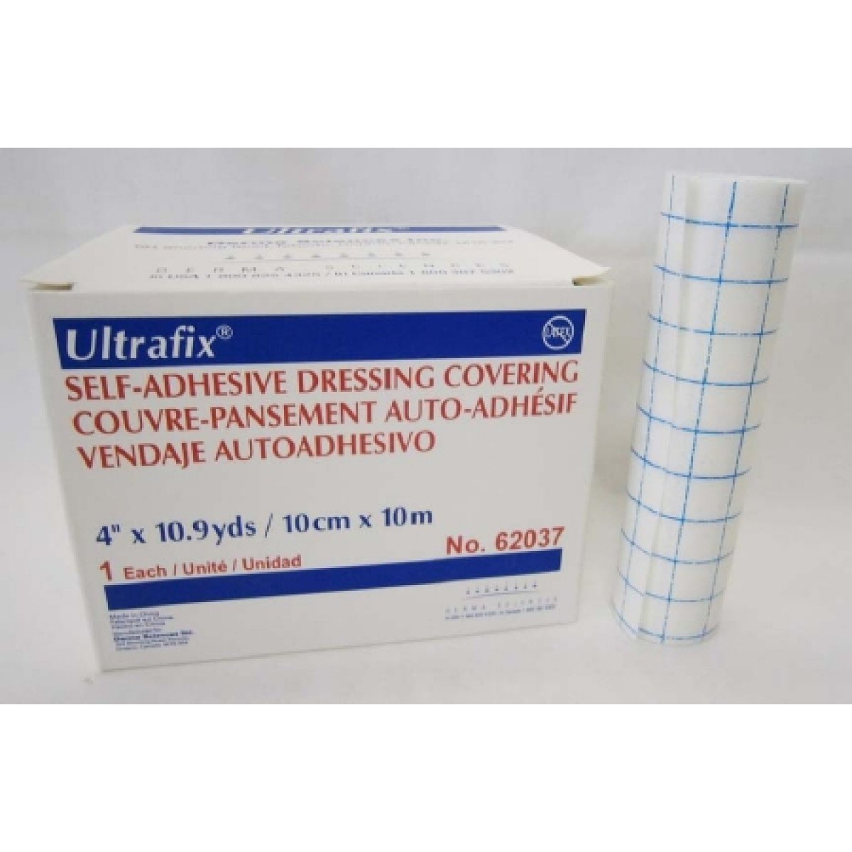 DUP 62037 BX/1 ULTRAFLEX TAPE DRESSING, SIZE 4IN X 11Y