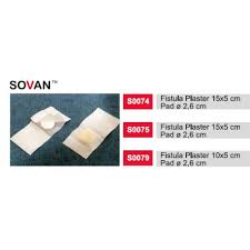 EMO S0079-1 BX/700 SOVAN FISTULA PLASTER PAD 10CM X 5CM