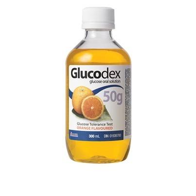 GLCCL300 CS/6 GLUCODEX LIQUID, SIZE 300ML (ORANGE FLAVOUR)