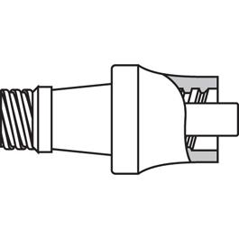 HOS 11956-001 EA/1 CLAVE PORT ML ADAPTOR PLUG, LUER
