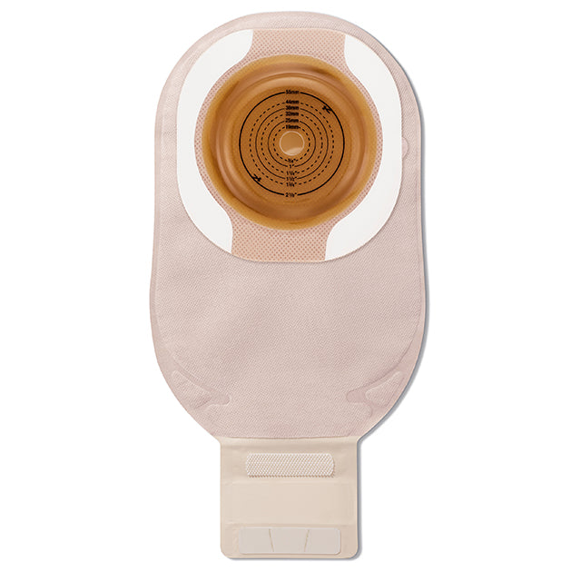 Premier Ceraplus One-Piece Drainable Pouch, Cut-to-Fit Stoma up to 2-1/2" (64mm), Ultra-Clear - Box of 10