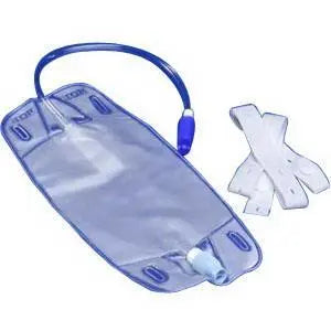 KND 145514 (CS/50) EA/1 CURITY URINE LEG BAG 17OZ (500ML) ANTI-REFLUX VALVE W/LEG STRAPS