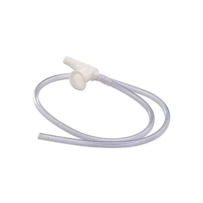 KND 31420 CS/50 SUCTION CATHETER WHISTLE TIP WITH CHIMNEY VALVE,COILED PACKED,SAFET-VAC,14FR