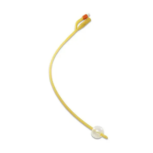 KND 402714 BX/10 DOVER SILICONE ELASTOMER COATED FOLEY CATHETER, 2 WAY, 5CC, 14FR.