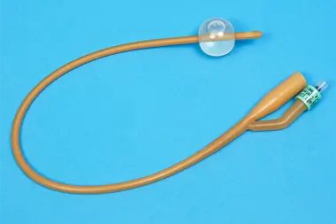 KND 402720 BX/10 DOVER SILICONE ELASTOMER COATED FOLEY CATHETER, 2 WAY, 5CC, 20FR.