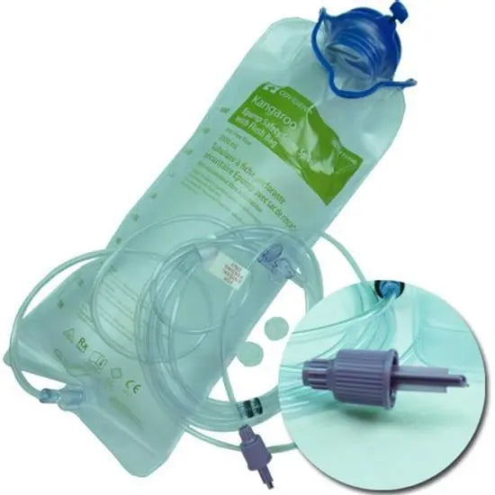 KND 775100 CS/30 KANGAROO EPUMP SAFETY SCREW SPIKE W/ 1000ML FLUSH BAG