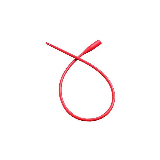 KND 8887660127 CS/100 DOVER RED RUBBER ROBINSON CATHETER STERILE 12FR 16IN
