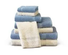 MDL C5C16SBLU (CS/10)PK/12 WASHCLOTH,12X2,1LB,BLUE,COTTON*1.25