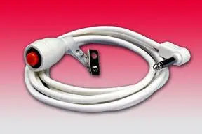 MED 0707-566 EA/1 SENTRY NURSE CALL BUTTON CORD 7.5" WITH 0.25" MONO JACK