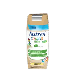 NES 12344573 CS/24 NUTREN JUNIOR NUTRITIONAL FORMULA WITH PREBIO 1, FIBRE, VANILLA, 250ML (NON-RETURNABLE)