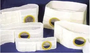 NUH BG6331-F EA/1  NU-FORM 6" REG ELASTIC SUPPORT BELT  MD (32"-36")  BEIGE 2 1/4" RING ON RIGHT AND CENTER FROM BOTTOM