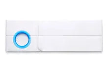 Flat Panel Cool Comfort 6" Support Belt M (32-36") Right-Side 2 1/4" Opening 1" From Bottom, Beige, Standard Contour (Non-Returnable) - Ea/1 - Home Health Store Inc