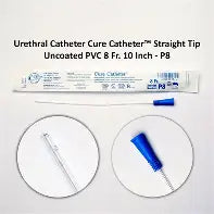 Cure Intermittent Cath Pediatric 10in Straight Tip - Box Of 30