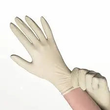 PM 67006 (CS10) BOX/150 PRIMATOUCH BEIGE STRETCH VINYL GLOVES, SIZE SMALL
