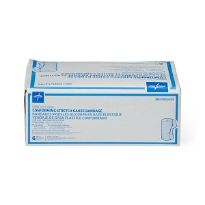 Conform Stretch Gauze Bandage 6" X 4.1 Yd, Sterile, Box/6