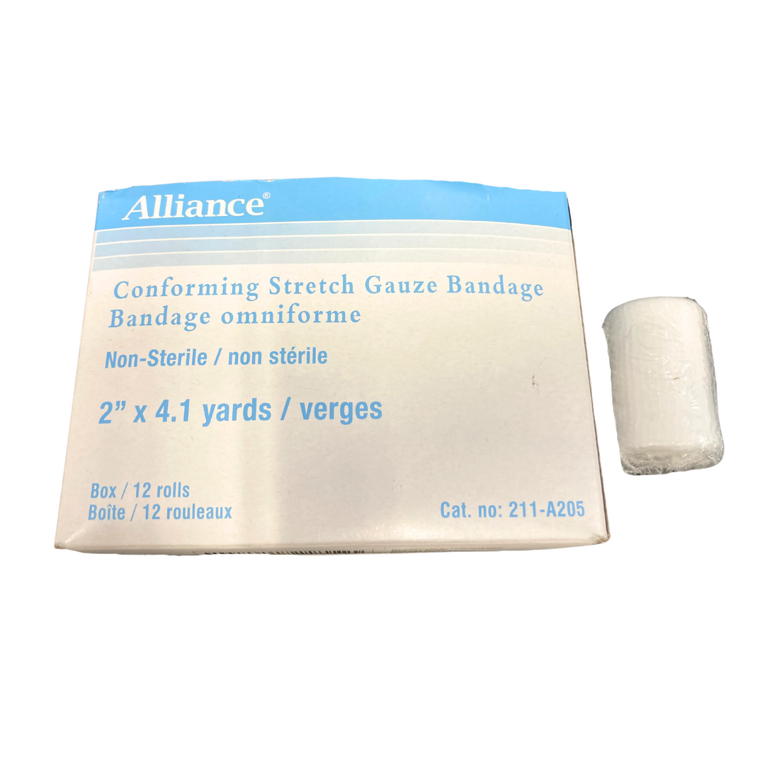 Conform Stretch Non-Sterile 2" Gauze, 12/box