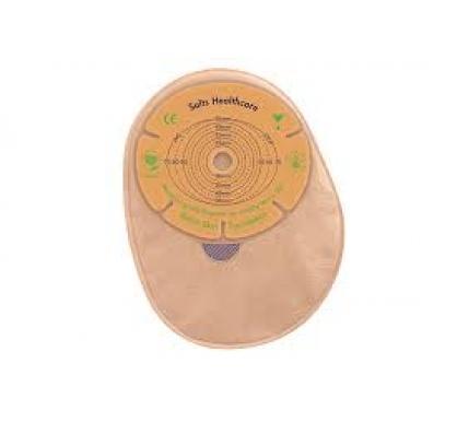 SALT NA32 BX/30 CONFIDENCE NATURAL ADVANCE 1-PIECE CLOSED POUCH WITH FLEXFIL & ALOE-PRECUT 32MM