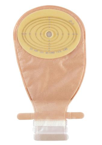 SALT NDAL13 BX/30 CONFIDENCE NATURAL ADVANCE 1-PIECE LARGE DRAINABLE POUCH WITH FLEXIFIT AND ALOE, CUT TO FIT 13-70MM