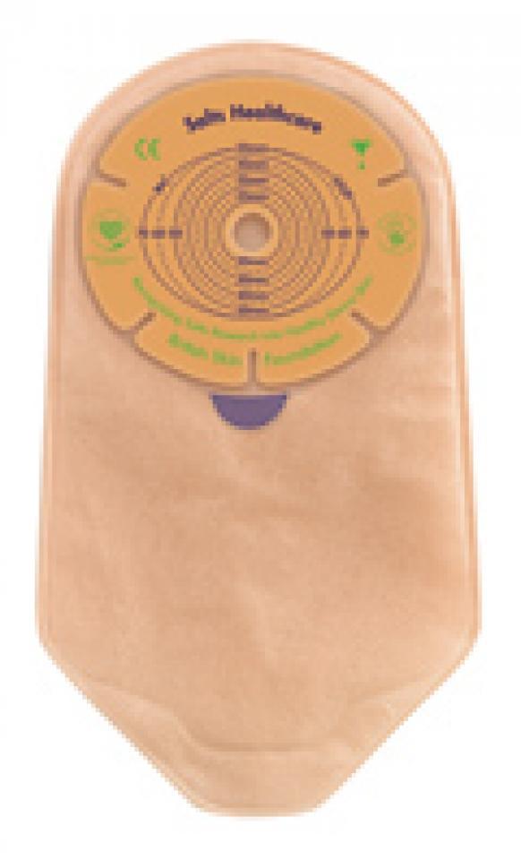 SALT NUA13 BX/10 CONFIDENCE NATURAL ADVANCE 1-PC UROSTOMY POUCH W/ FLEXFIT & ALOE CUT2FIT (13-70MM)