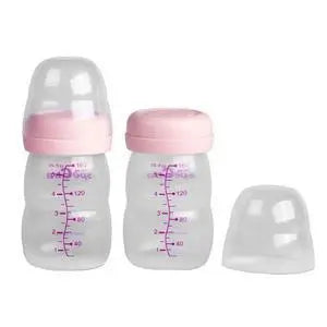 SB MM011909 PK/2 SPECTRA BABY BOTTLES WIDE-NECK 160ml W/ CAP, DISC & LID
