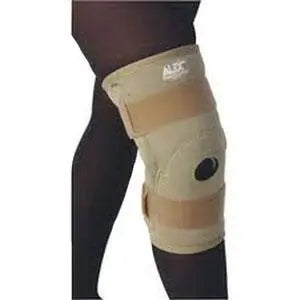 SCO 9050LG EA/1 OPEN PATELLA STANDARD KNEE SLEEVE, SIZE LARGE 15IN TO 17IN, BEIGE