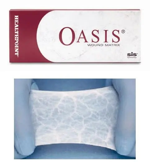 SNU 8213601072 BX/5  OASIS WOUND MATRIX FENESTRATED, 7CM X 20CM (NON-RETURNABLE)