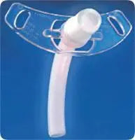 SPX 504090 EA/1 UNCUFFED D.I.C TRACHEOSTOMY TUBE, SIZE 9MM ID X 12-3/10 OD