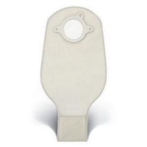 Natura® Two-Piece Drainable Pouch, Flange 2-3/4" (70mm), Opaque 10" (25.4cm), Tail Clip - Box Of 10 - Home Health Store Inc