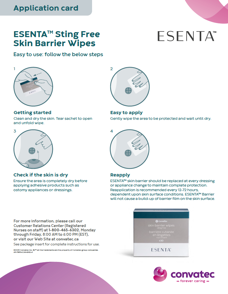 ESENTA Sting-Free Skin Barrier