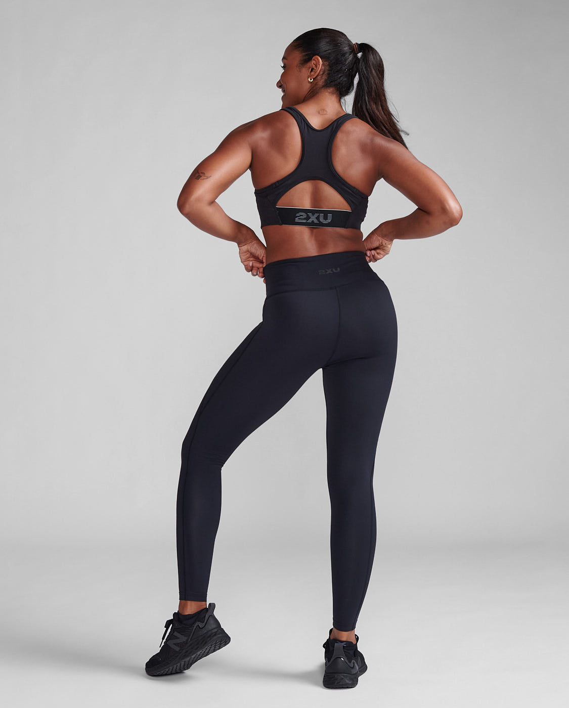 High rise compression tights clearance
