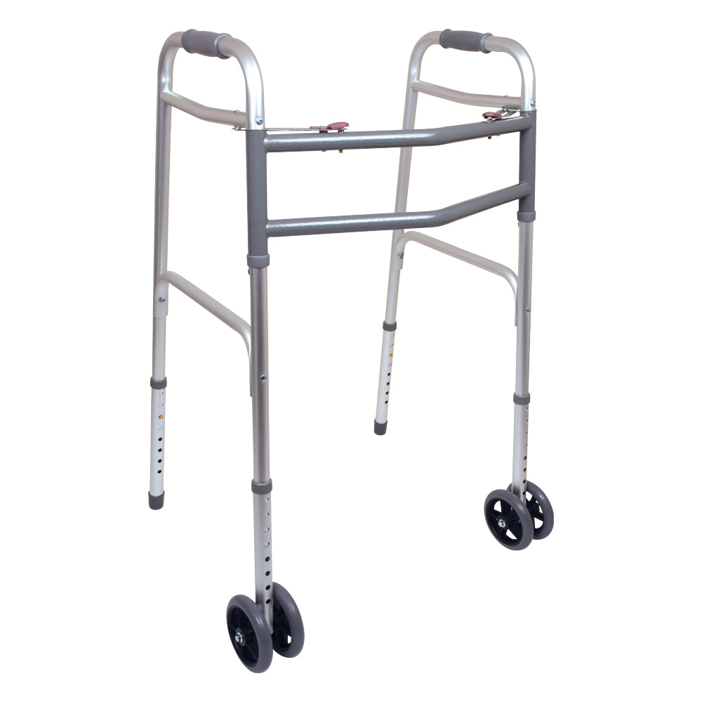 ProBasics Bariatric 2-Button Walker with Wheels