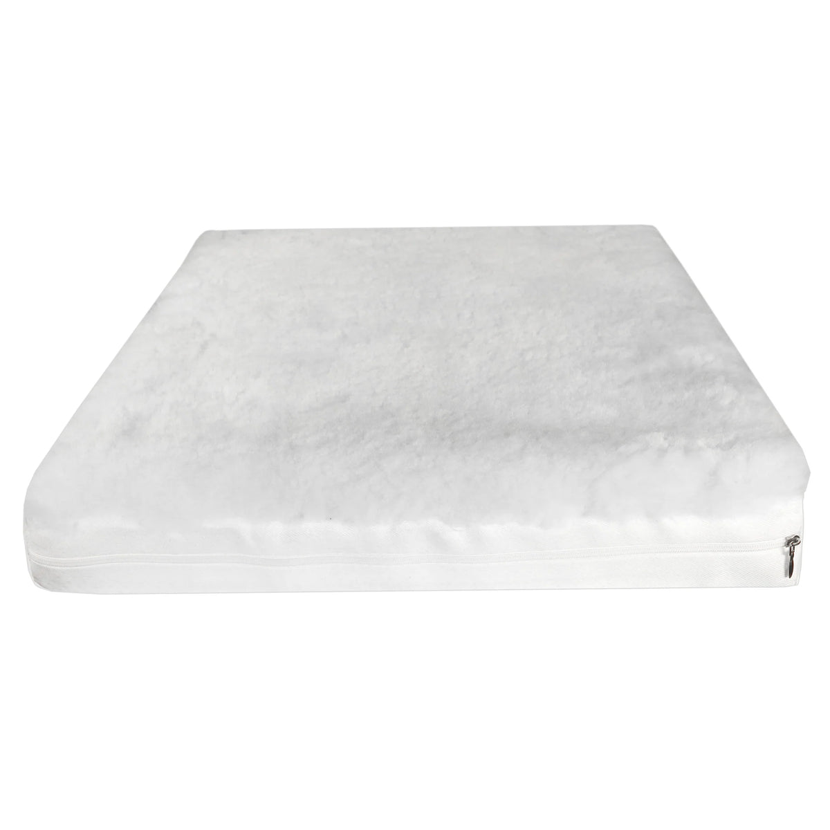 Sheepskin Wheelchair Cushion with Removable Cover