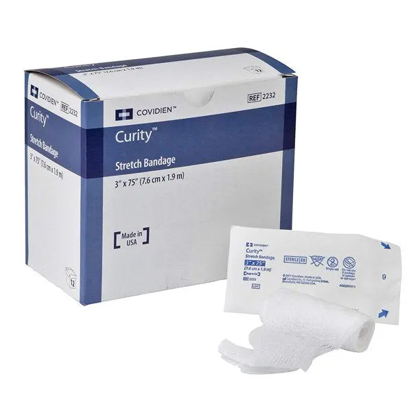 Curity Stretch Bandage Non-Sterile 2" X 75" - Box Of 12 - Home Health Store Inc