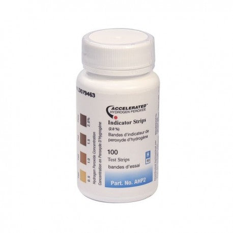 Indicator Strip Hydrogen Peroxide Dip & Read - Use W/ Accel Prevention Concentrate - Box Of 50 - Home Health Store Inc