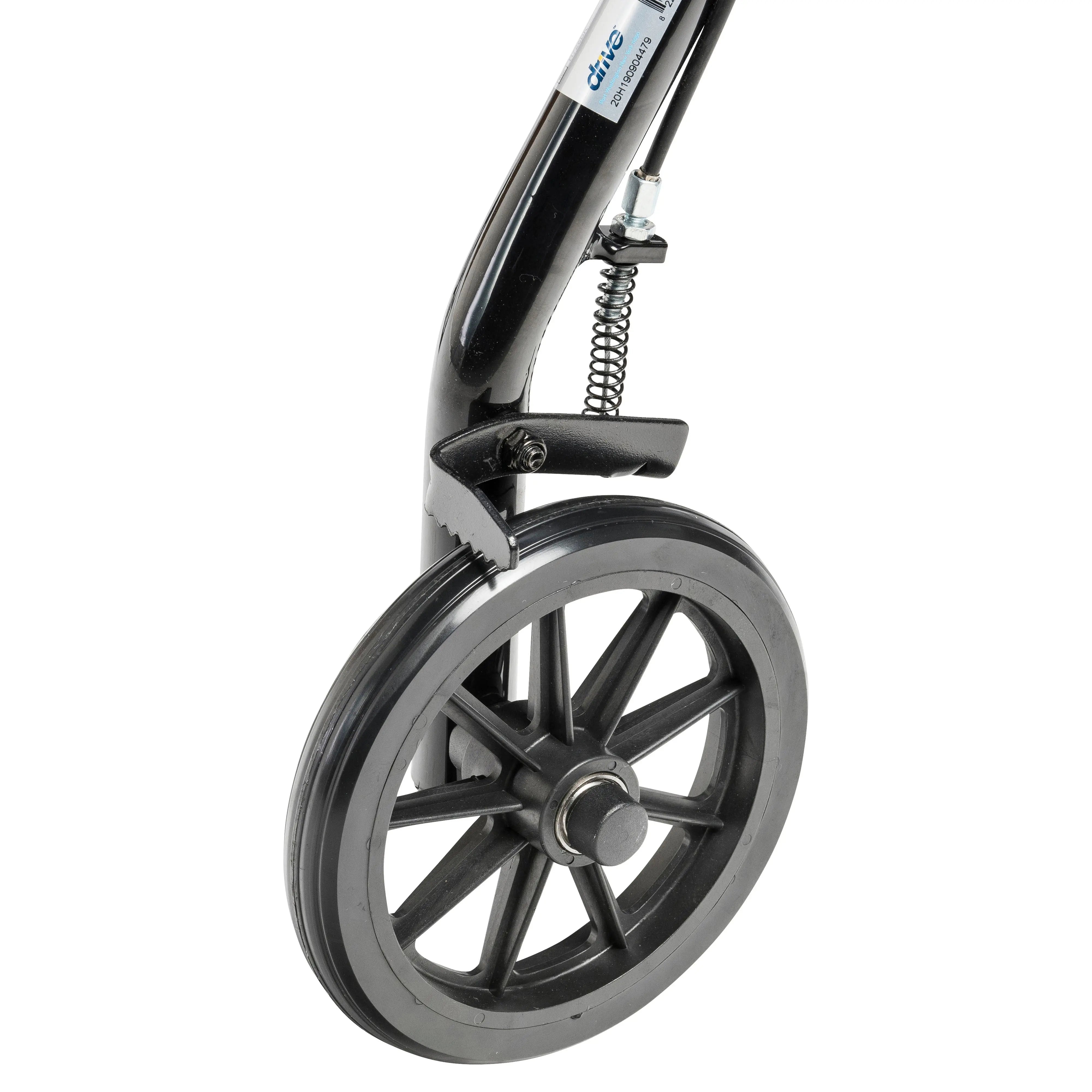 Rollator Rolling Walker with 6" Wheels, Fold Up Removable Back Support and Padded Seat - Home Health Store Inc
