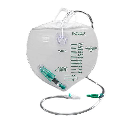 Bard Night Urine Drainage Bag with Anti-Reflux Chamber
